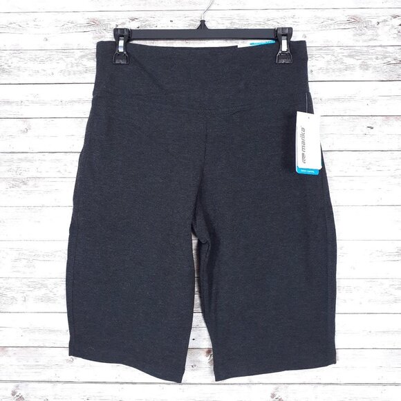 Marika Pants - Marika Bermuda Shorts L Shape Enhancing Stretch Charcoal 158A